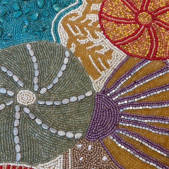 Colorful Beaded Table Runner - Picture 5 of 6